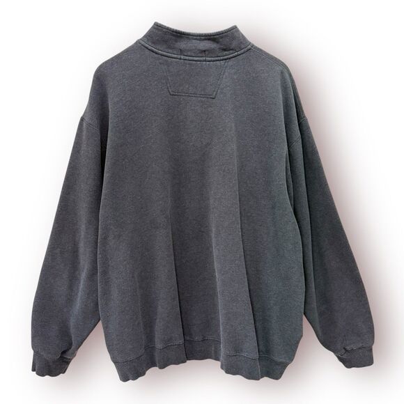 Vintage Lakers Mens Sweatshirt 1/4 Zip Size XXL Antigua Oversized 90s Embroidery - Picture 3 of 10